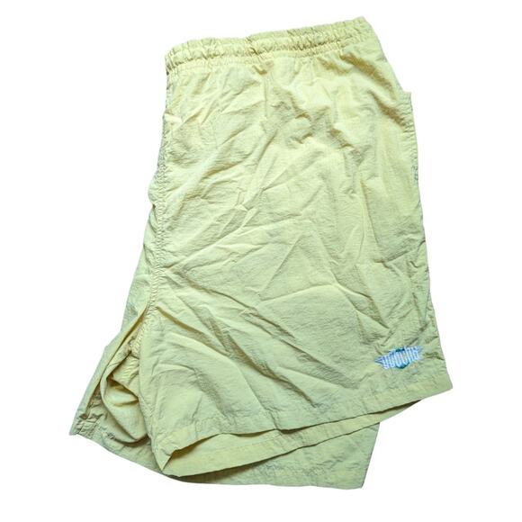 Vintage 90s Gotcha Embroidered Logo Nylon Board Shorts - Picture 2 of 5